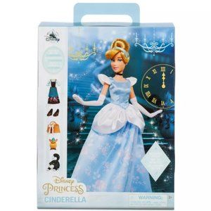 Disney Cinderella Story Doll Set 11" with Accessories and Coloring Activities